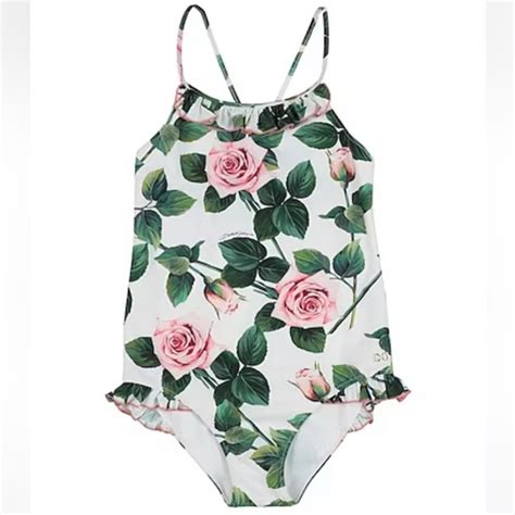 robe a fleur dolce gabbana|dolce gabbana bathing suits.